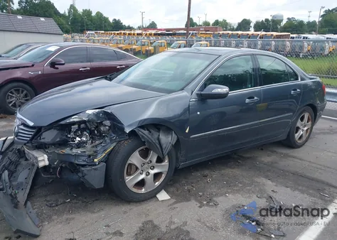 2005 Acura Rl 3.5 from USA, damaged, VIN JH4KB16505C005991